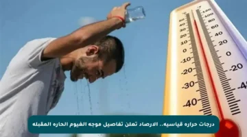 درجات حرارة قياسية.. الأرصاد تعلن تفاصيل موجة الغيوم الحارة المقبلة